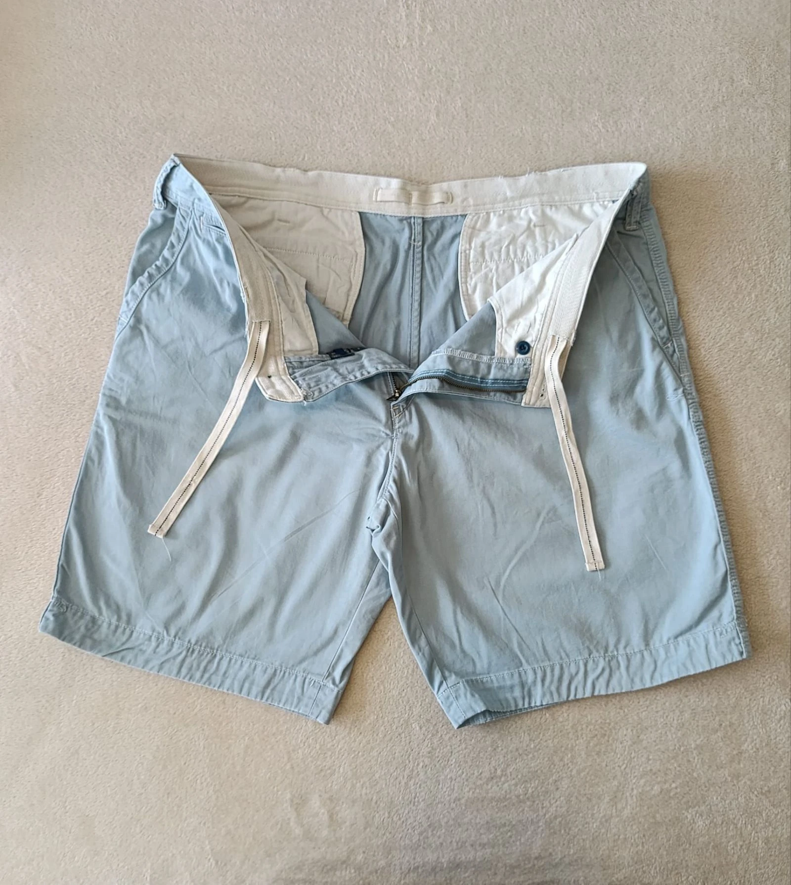 Polo Ralph Lauren corto vintage azul Talla 42 – photo 4